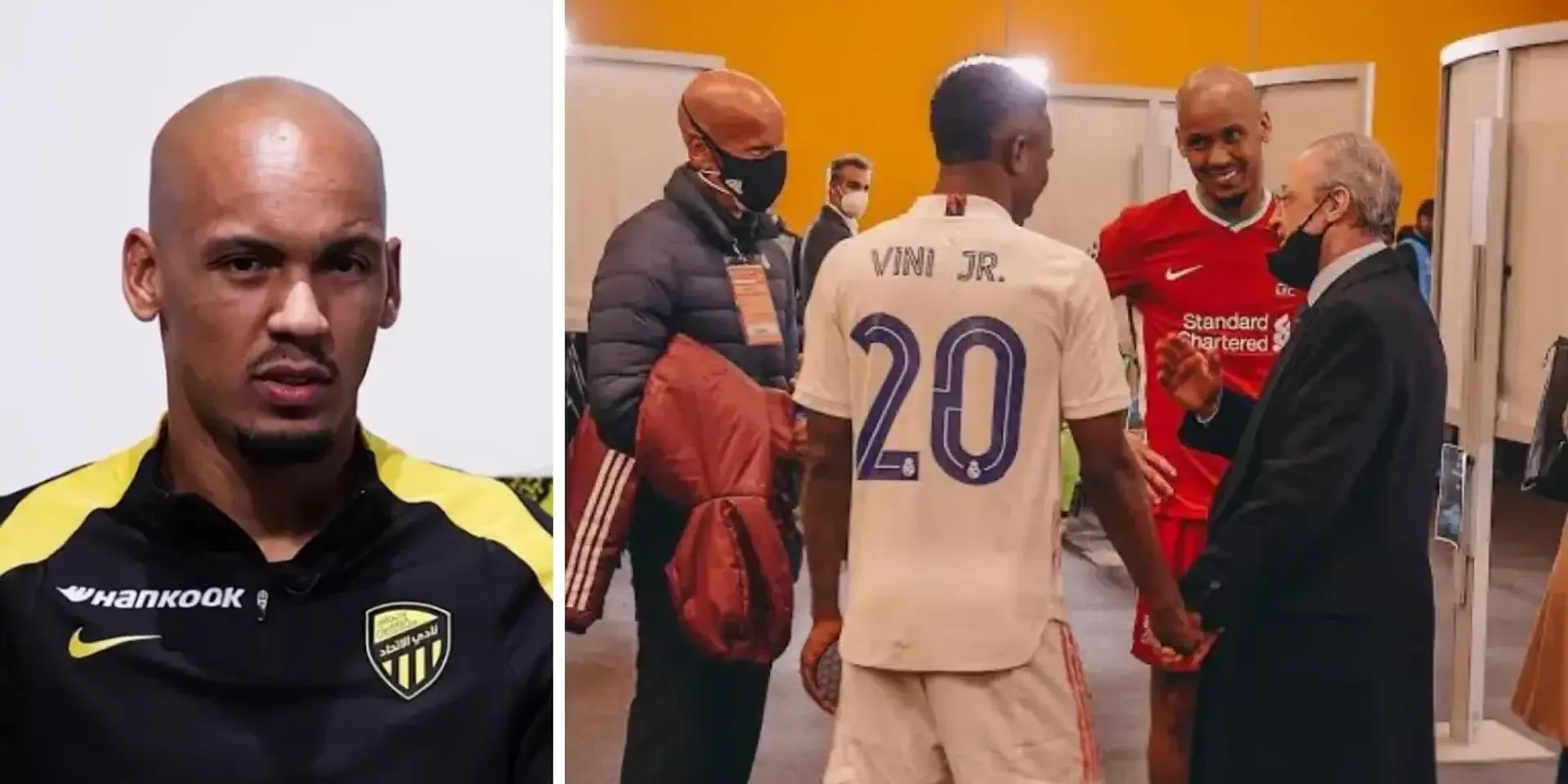 ماذا قال فابينيو عن صورته مع بيريز وفينيسيوس؟