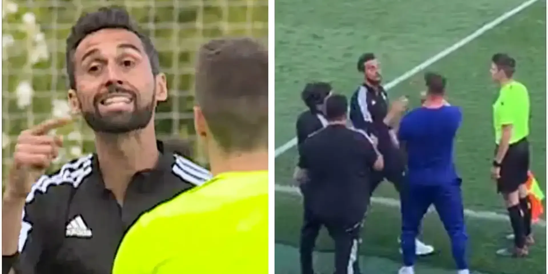 أربيلوا لا يتحكم في أعصابه على خط التماس!