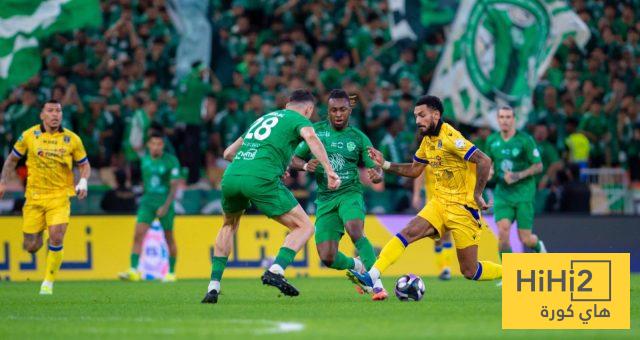 التعاون يتقدم على الاهلي في الشوط الاول