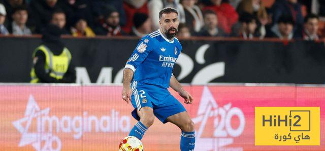 كارفخال يعتذر لجماهير ريال مدريد بعد الاقصاء من كأس الملك