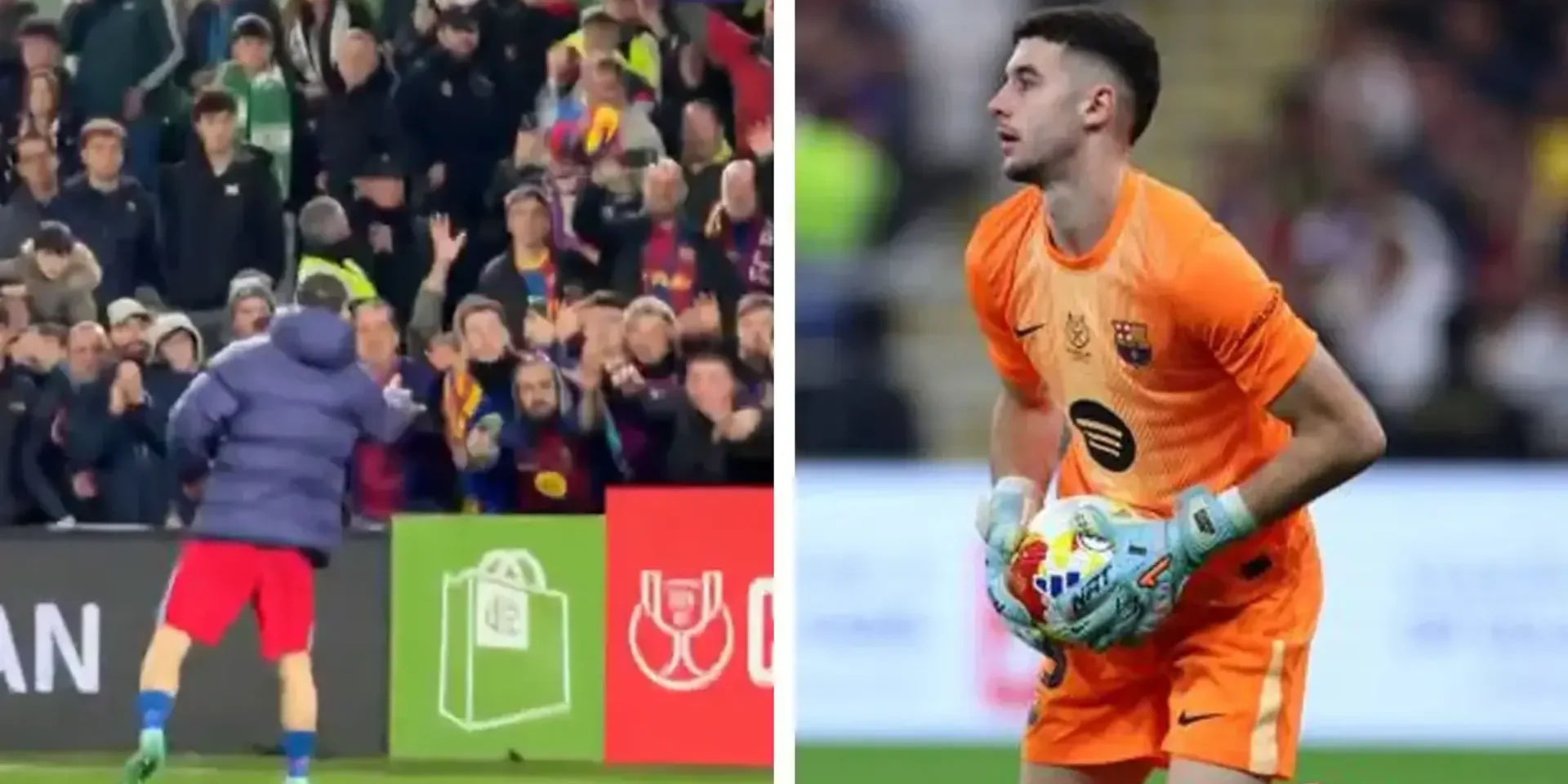 لفتة رائعة من خوان غارسيا وكاسادو مع جماهير راسينغ