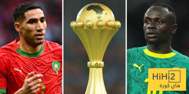 ارقام المغرب و السنغال في كاس امم افريقيا 2025
