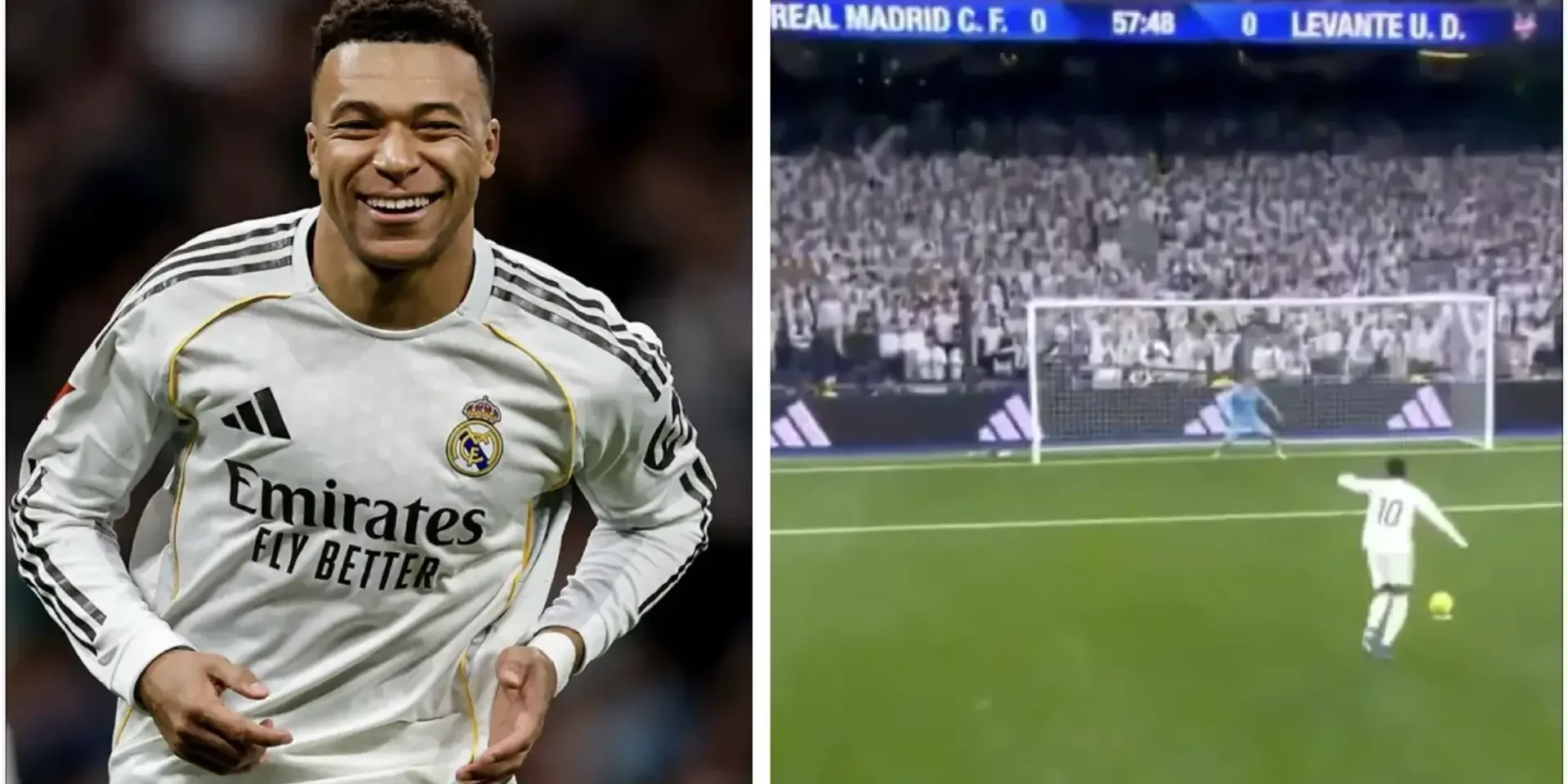 صورة: هل سخر مبابي من حارس ليفانتي؟