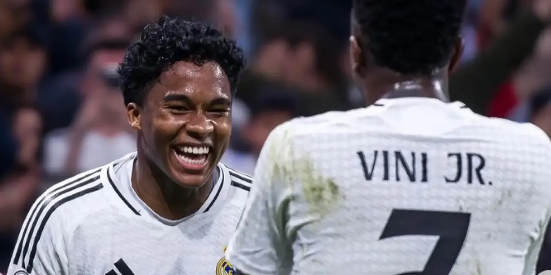 صورة: إندريك يدعم فينيسيوس