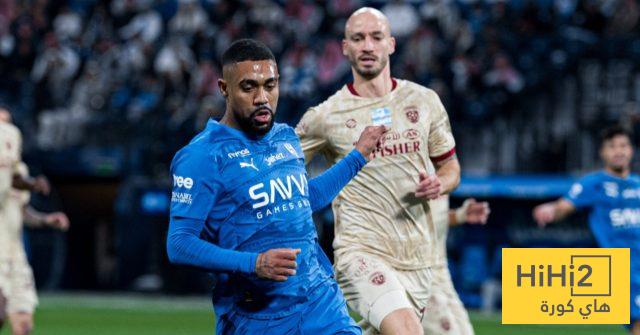 ترتيب الدوري السعودي بعد فوز الهلال على الفيحاء