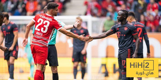 هدافي اوغسبورغ في الدوري الألماني قبل مواجهة بايرن ميونيخ