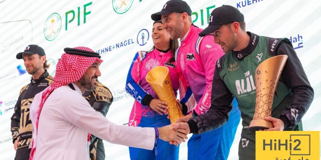 سمو وزير الرياضة يتوج فريق “أوكي ريسينغ تيم” بلقب الجولة الأولى من بطولة العالم للقوارب الكهربائية السريعة E1 لعام 2026