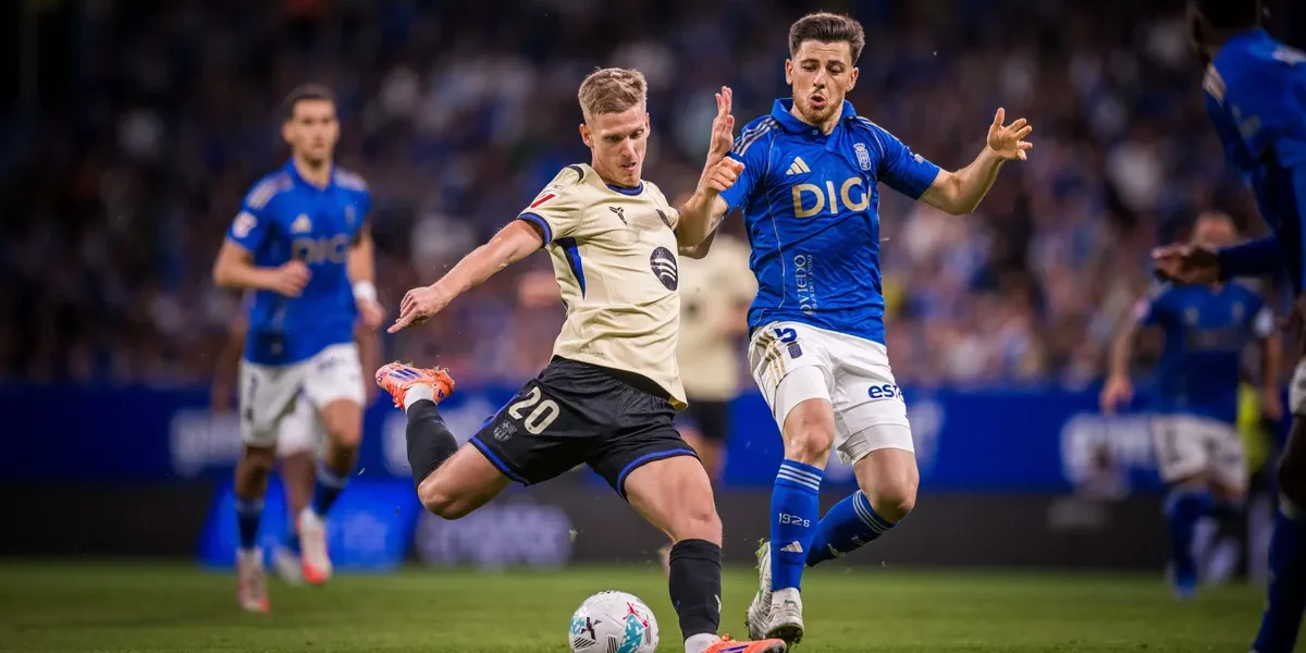 سجل تهديفي رائع لريال أوفييدو أمام برشلونة