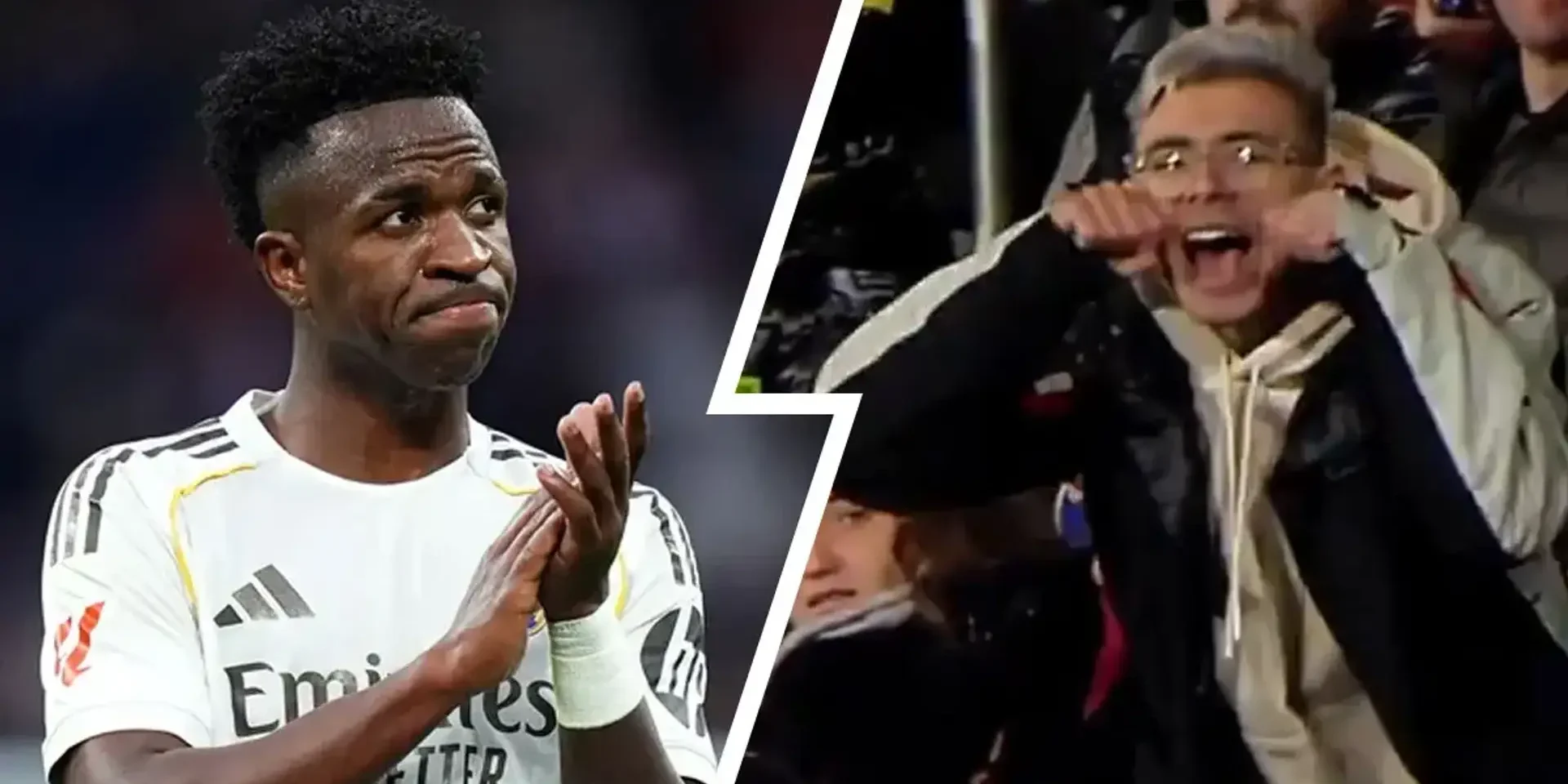 رد فعل فينيسيوس على سخرية مشجع فياريال