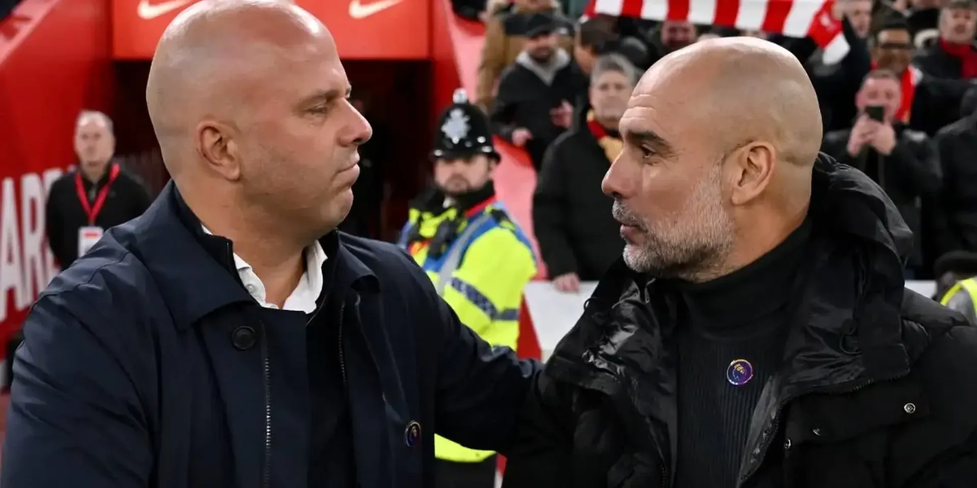 سلوت: مستعدون للمعاناة أمام فريق غوارديولا