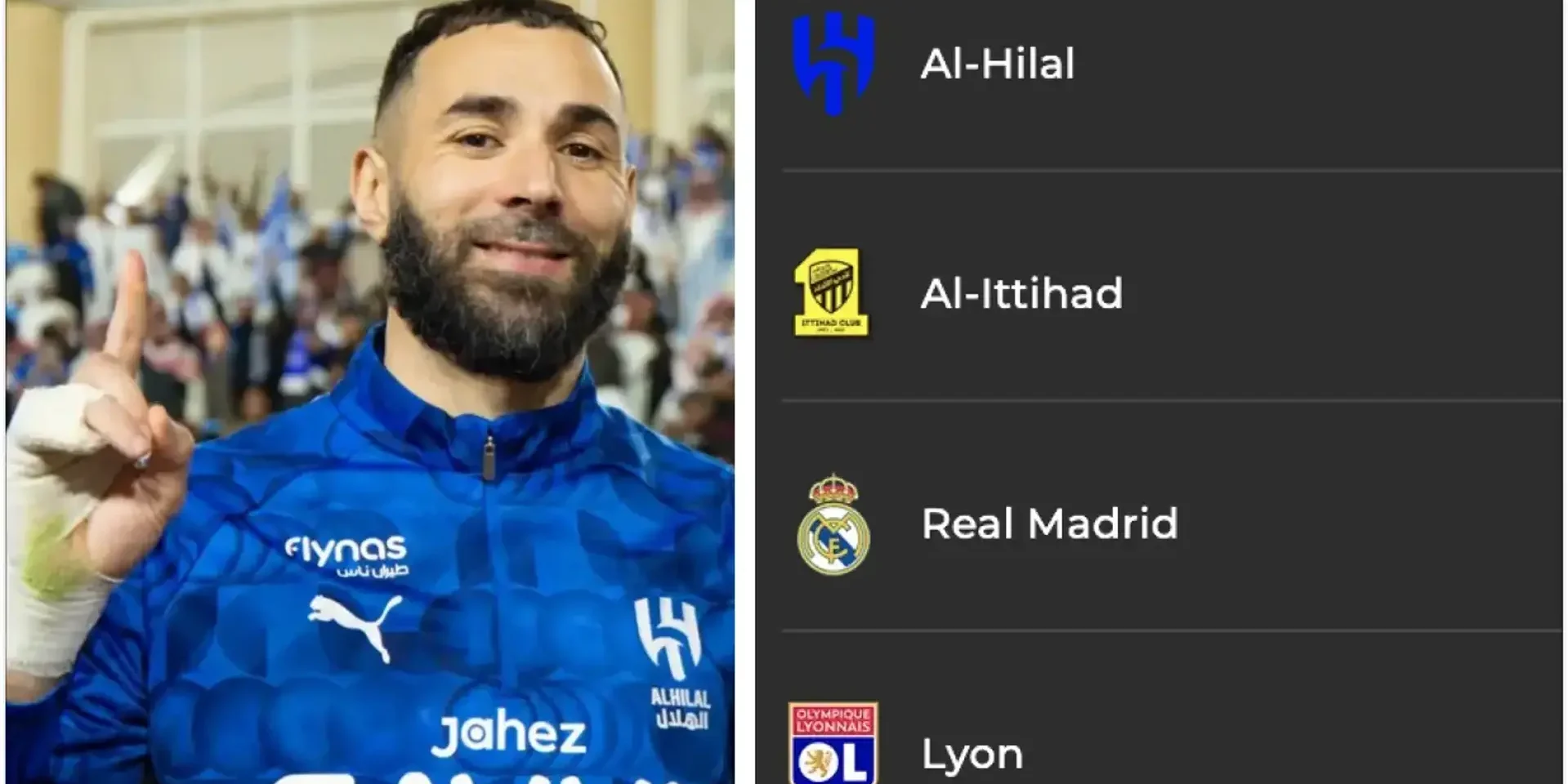 شيء وحيد لم يحدث لبنزيما خلال مسيرته التي تجاوزت 900 مباراة!