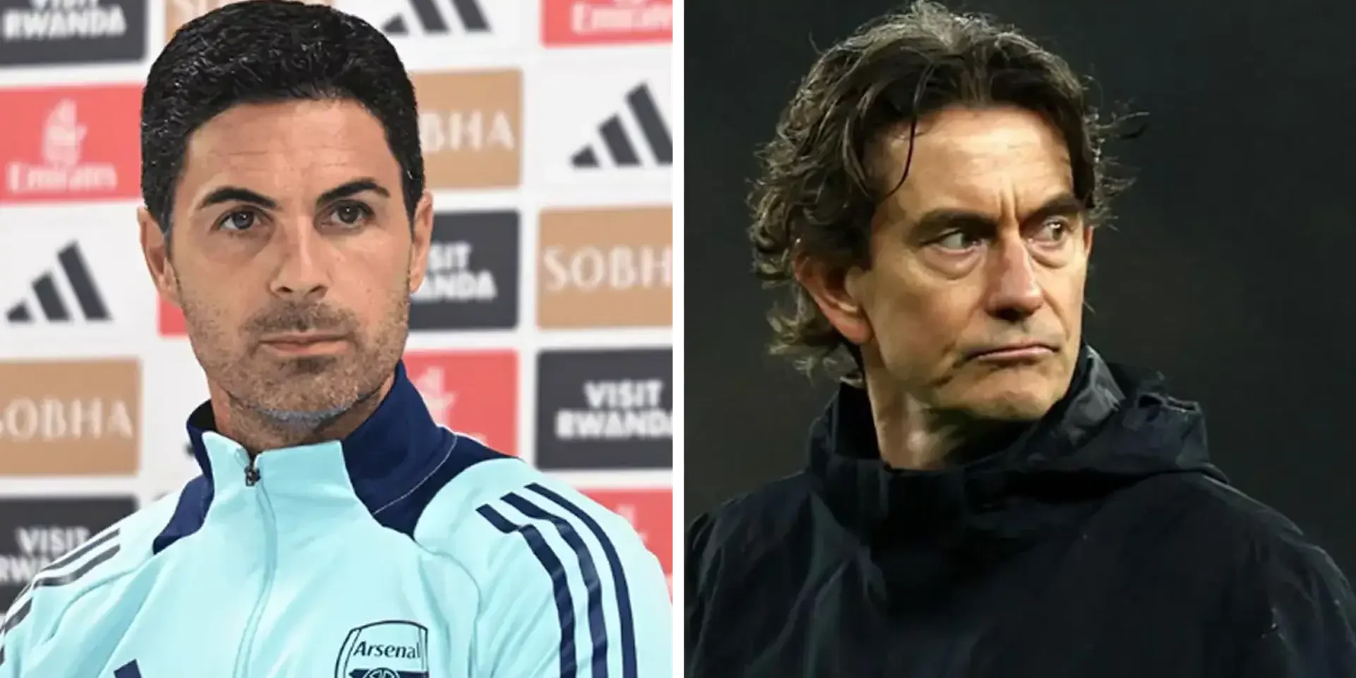 تعليق أرتيتا على رحيل توماس فرانك من تدريب توتنهام