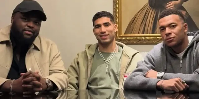 صور: مبابي برفقة أشرف حكيمي قبل مواجهة سوسيداد