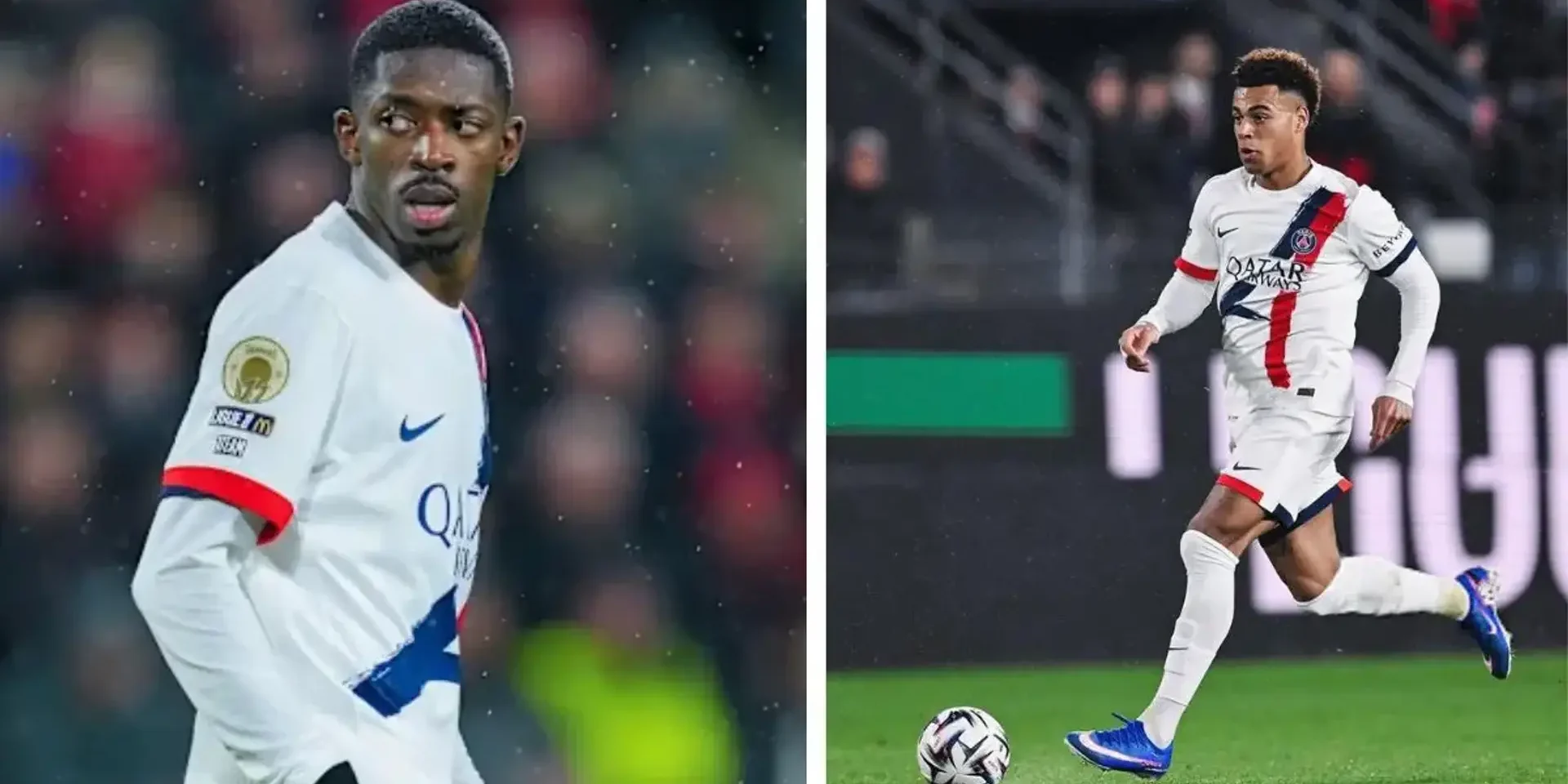 هل حدث خلافا بين عثمان ديمبيلي وديزريه دوي؟