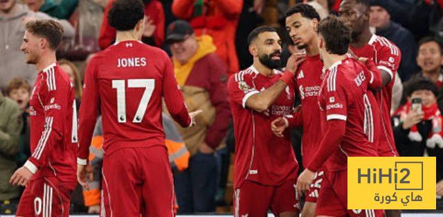 تقييم ليفربول في الشوط الأول أمام برايتون