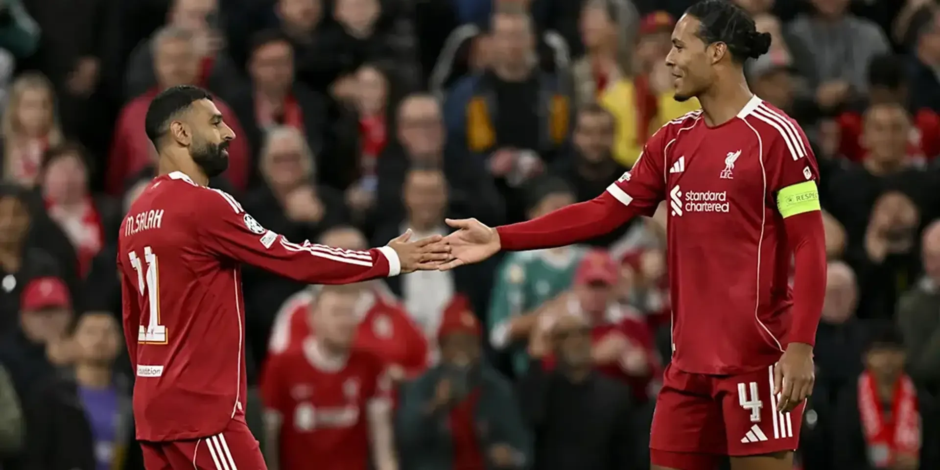 فان دايك: أتمنى بقاء محمد صلاح في ليفربول