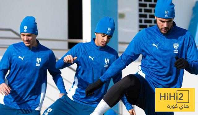 ثلاثي شاب يظهر في مران الهلال !