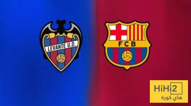 انطلاق مباراة برشلونة و ليفانتي