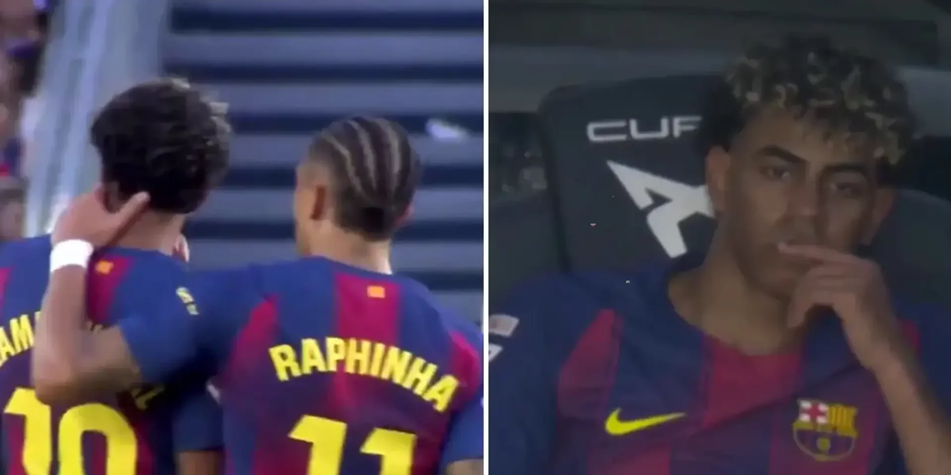 صورة: سر إحباط لامين يامال رغم انتصار برشلونة بثلاثية