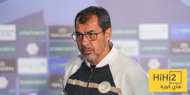 تعليق مدرب ضمك بعد الهزيمة أمام الأهلي