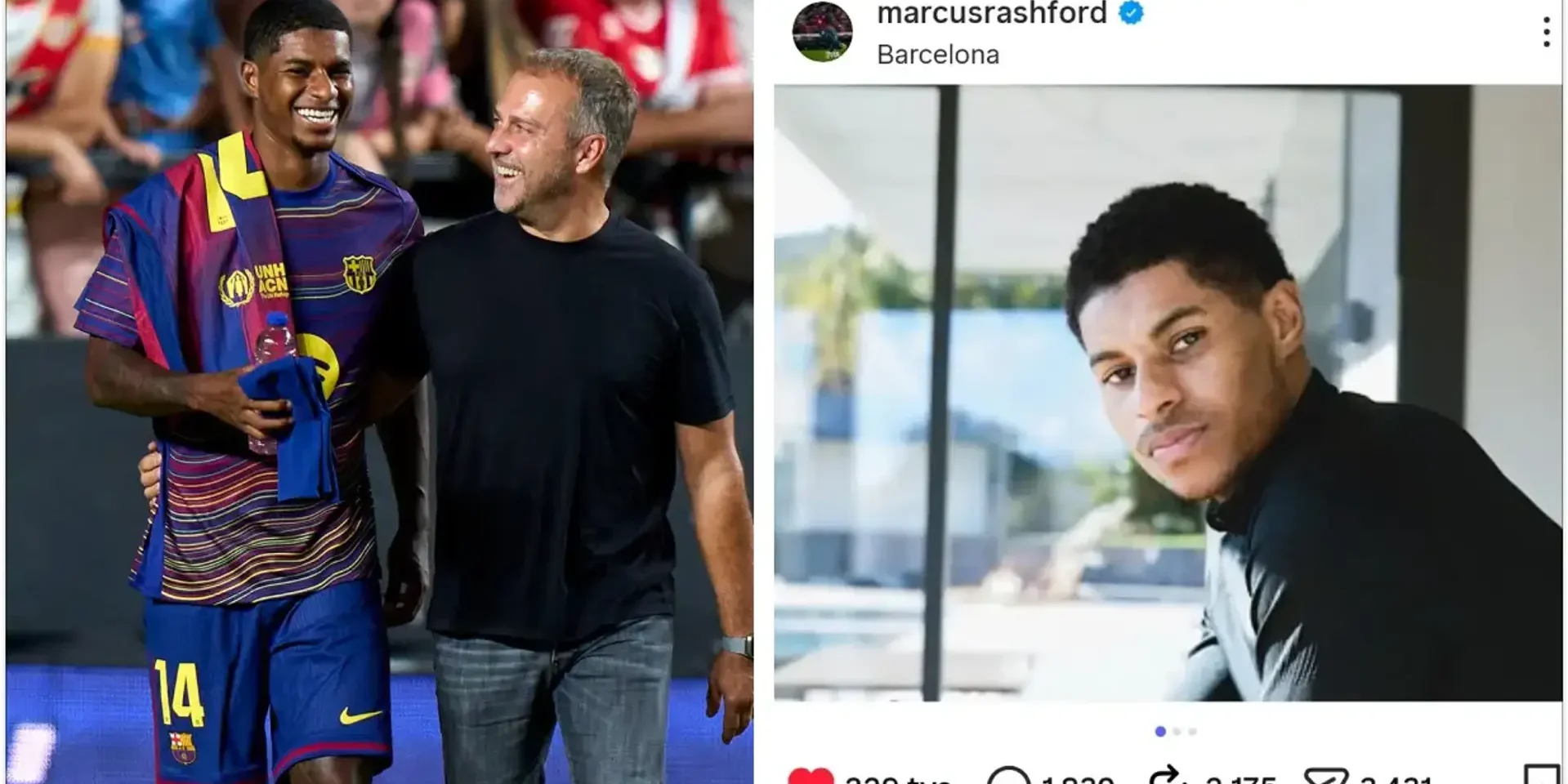 صورة: رسالة غامضة تثير التكهنات حول مستقبل راشفورد