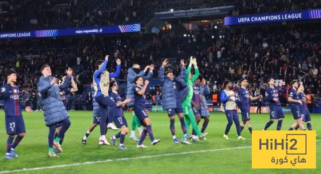 باريس يحقق رقم مميز في دوري الأبطال