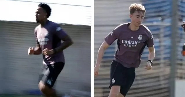 أنباء سعيدة في تدريبات ريال مدريد 2 أنباء سعيدة في تدريبات ريال مدريد 1