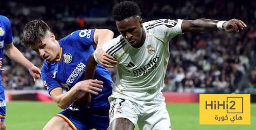تقييم لاعبو ريال مدريد بعد الهزيمة أمام خيتافي