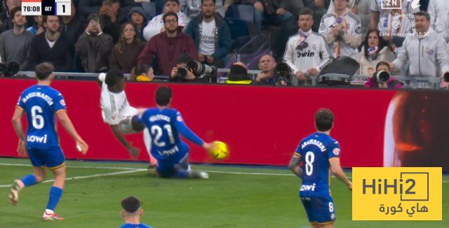 ريال مدريد استحق ركلة جزاء أمام خيتافي