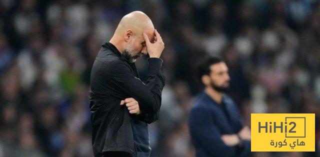 نهاية غوارديولا مع مانشستر سيتي