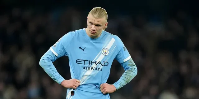 هالاند يعيش أسوأ أوقاته قبل مواجهة ريال مدريد