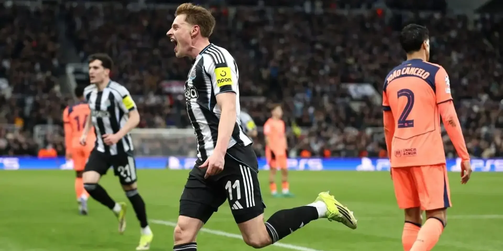 نيوكاسل سيعاني أمام برشلونة