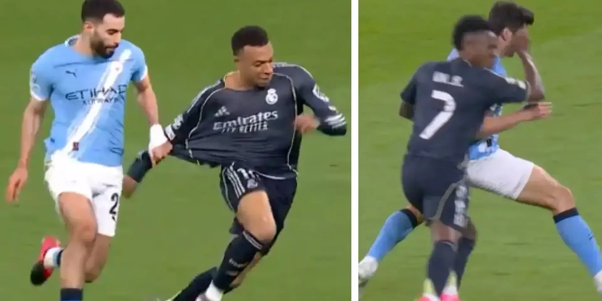 شاهد.. خطأين تحكيمين لم يستفيد منهما ريال مدريد أمام السيتي!