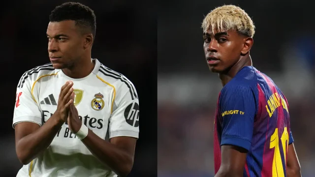 لامين يامال يسعى لتحطيم رقم مبابي اليوم 1