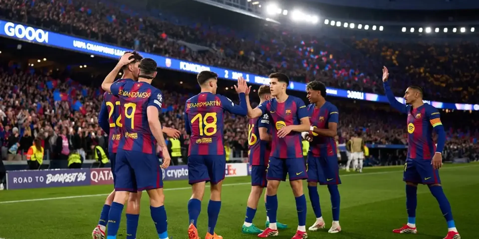 برشلونة يقترب من تحقيق إنجاز تاريخي على ملعبه