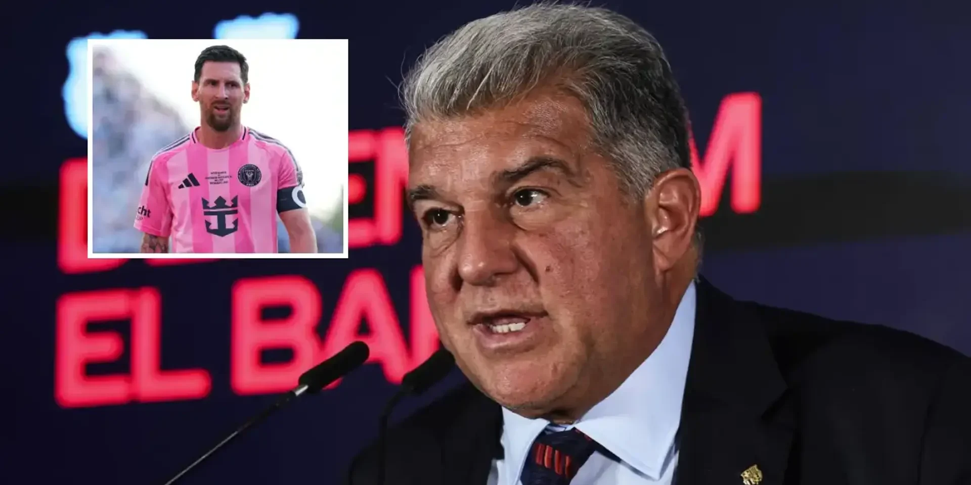 لابورتا يستفز ميسي بهذا التصريح!