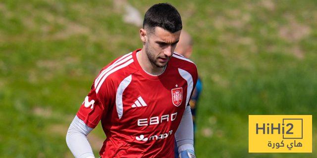 موعد ظهور غارسيا الأول مع إسبانيا