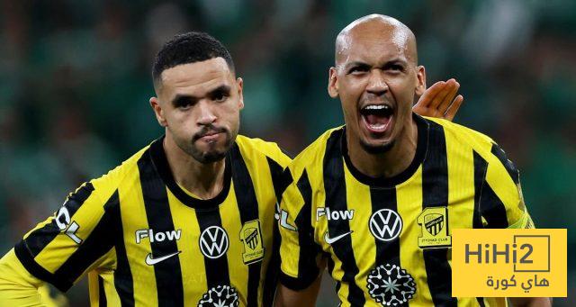 ماذا قدم فابينيو في مباراة الاتحاد والحزم ؟