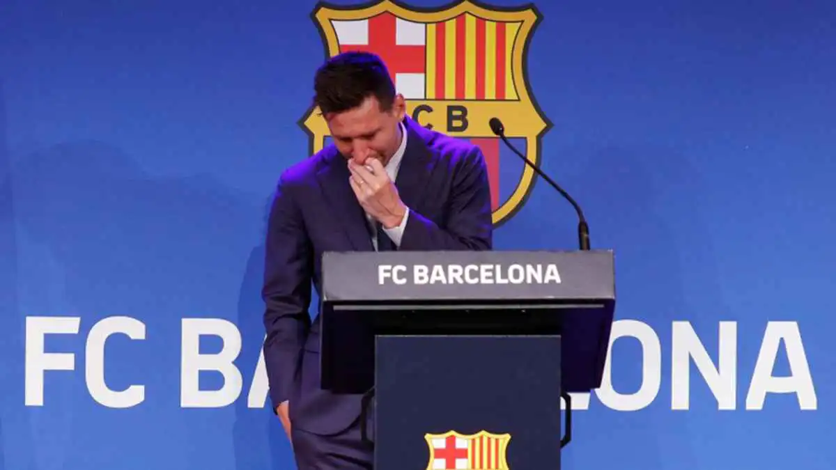 ميسي يودع ذكرياته في برشلونة!