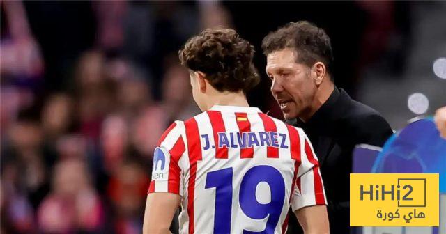 سيميوني يدفع ألفاريز نحو برشلونة..!