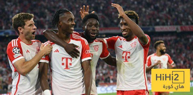 بايرن ميونخ يفرض سيطرته على كبار أوروبا