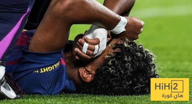 صورة .. لامين يامال يبدأ مرحلة التأهيل والتعافي