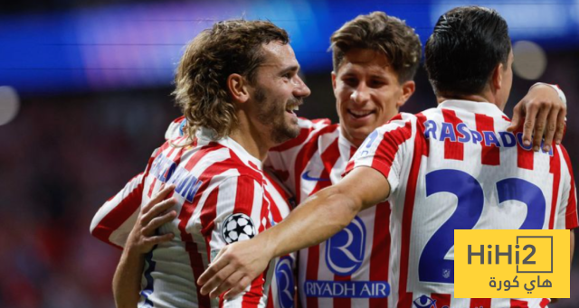 أتلتيكو مدريد بكامل نجومه أمام أرسنال