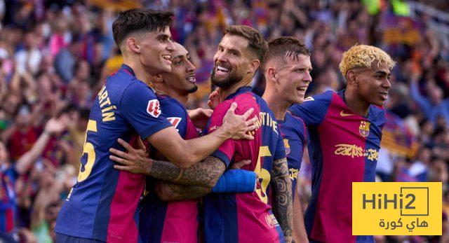 تفوق كاسح لبرشلونة  .. أوساسونا في مهب الريح !
