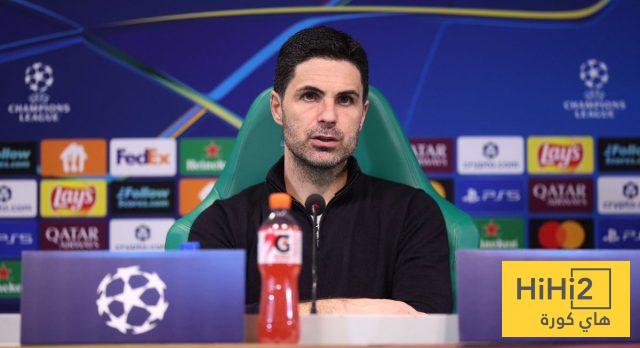 أرتيتا: جاهزون لكتابة التاريخ أمام أتلتيكو مدريد