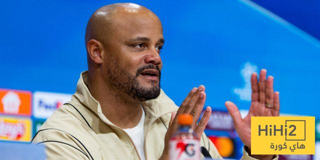 كومباني يشيد بقوة باريس قبل الموقعة المرتقبة