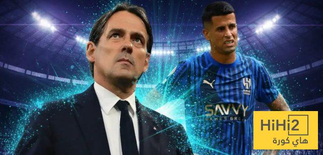 مستقبل كانسيلو مع برشلونة يرتبط بمدرب الهلال