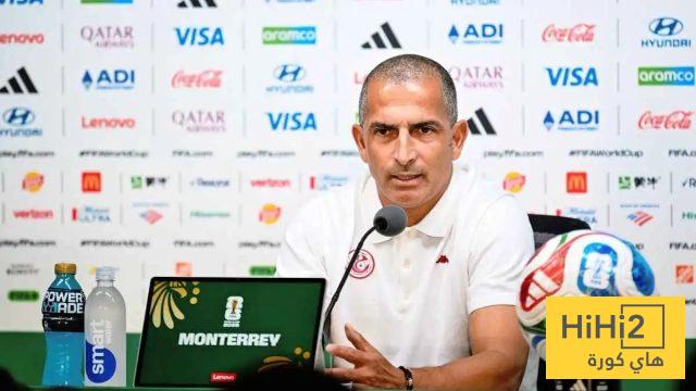بعد سقوط قاسٍ أمام السويد.. أنباء عن إقالة اللموشي مدرب منتخب تونس