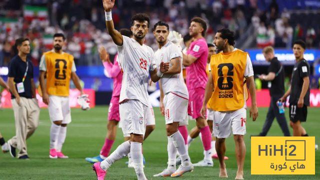 إنفانتينو يفاجئ منتخب إيران في غرفة الملابس بعد التعادل مع نيوزيلندا