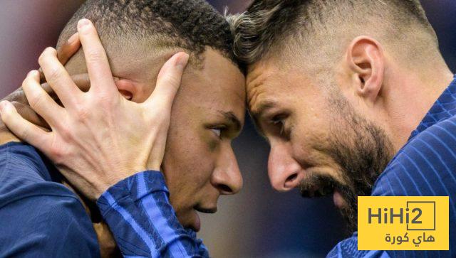 تعليق جيرو على تحطيم مبابي لرقمه القياسي مع المنتخب